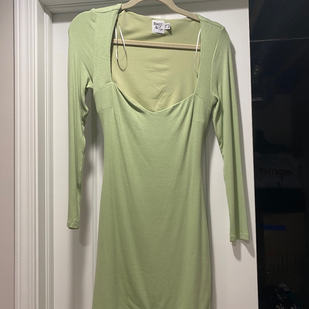 Light green princess Polly dress